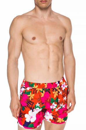 Floral motif swimming shorts, zdjęcie 2 Floral motif swimming shorts od Ami Alexandre Mattiussi